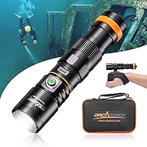 ORCATORCH D710 スキューバダイビングライト 、3000ルーメン超点 Amazon.co.jp: ORCATORCH D710 スキューバダイビングライト